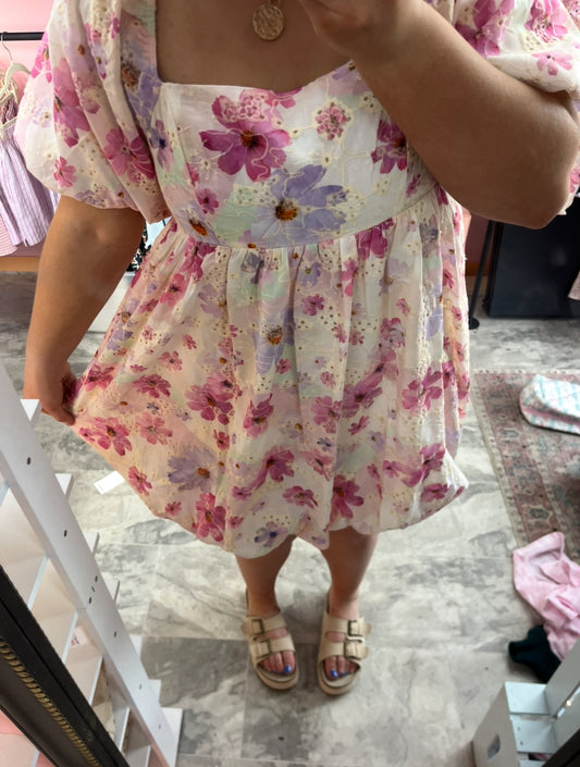 Floral mini DRESS ! 💐🐰💗