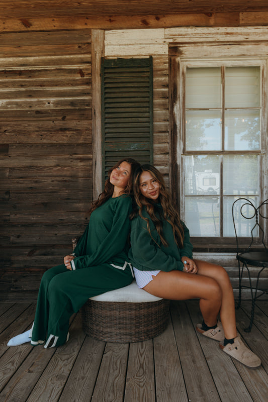 GREEN crochet set (set)