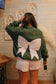 Green & Pink stripped set (CREWNECK)