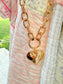 Chunky Heart Necklace!!