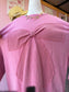 Pink waffle knit bow top! (Plus-size)