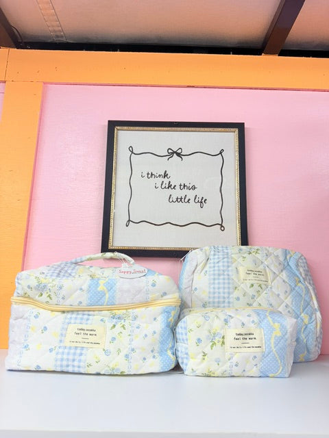 Yellow&Blue love shack Bag