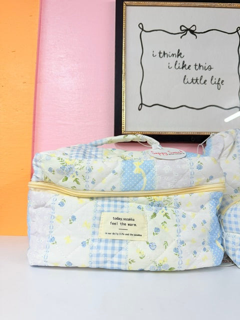 Yellow&Blue love shack Bag
