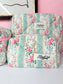 Teal&Pink garden girl bags