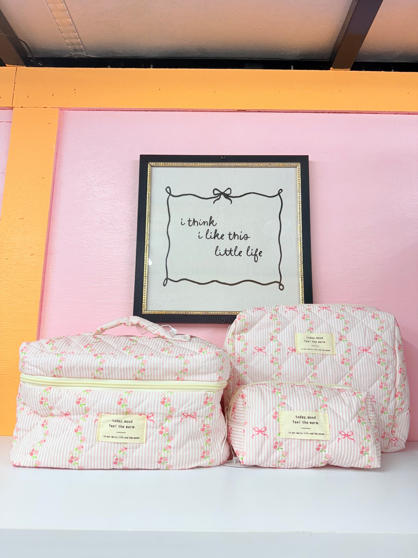 PINK garden girl bags!