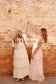 Cream floral lace MAXI dress!